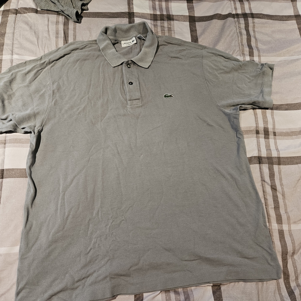 Lacoste Men's Polo Shirt in Light Gray